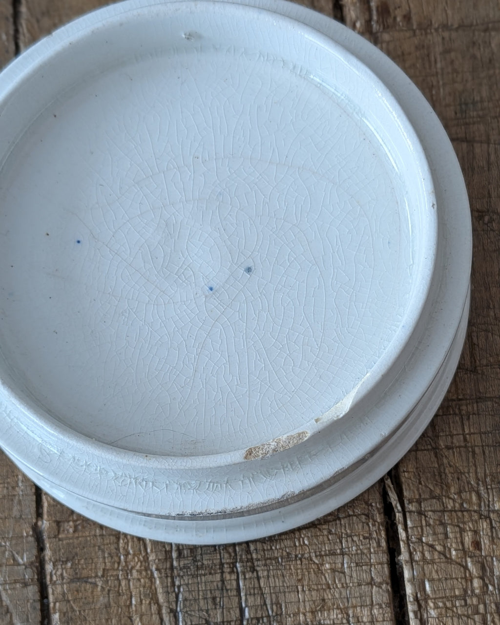 S. Maw, Son & Thompson Ambrosial Shaving Cream Lidded Pot