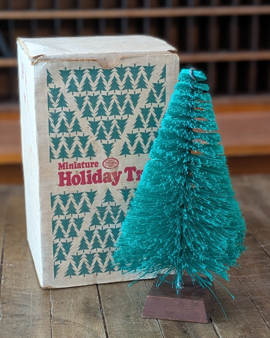 Vintage Fuller Brush Company Holiday Tree