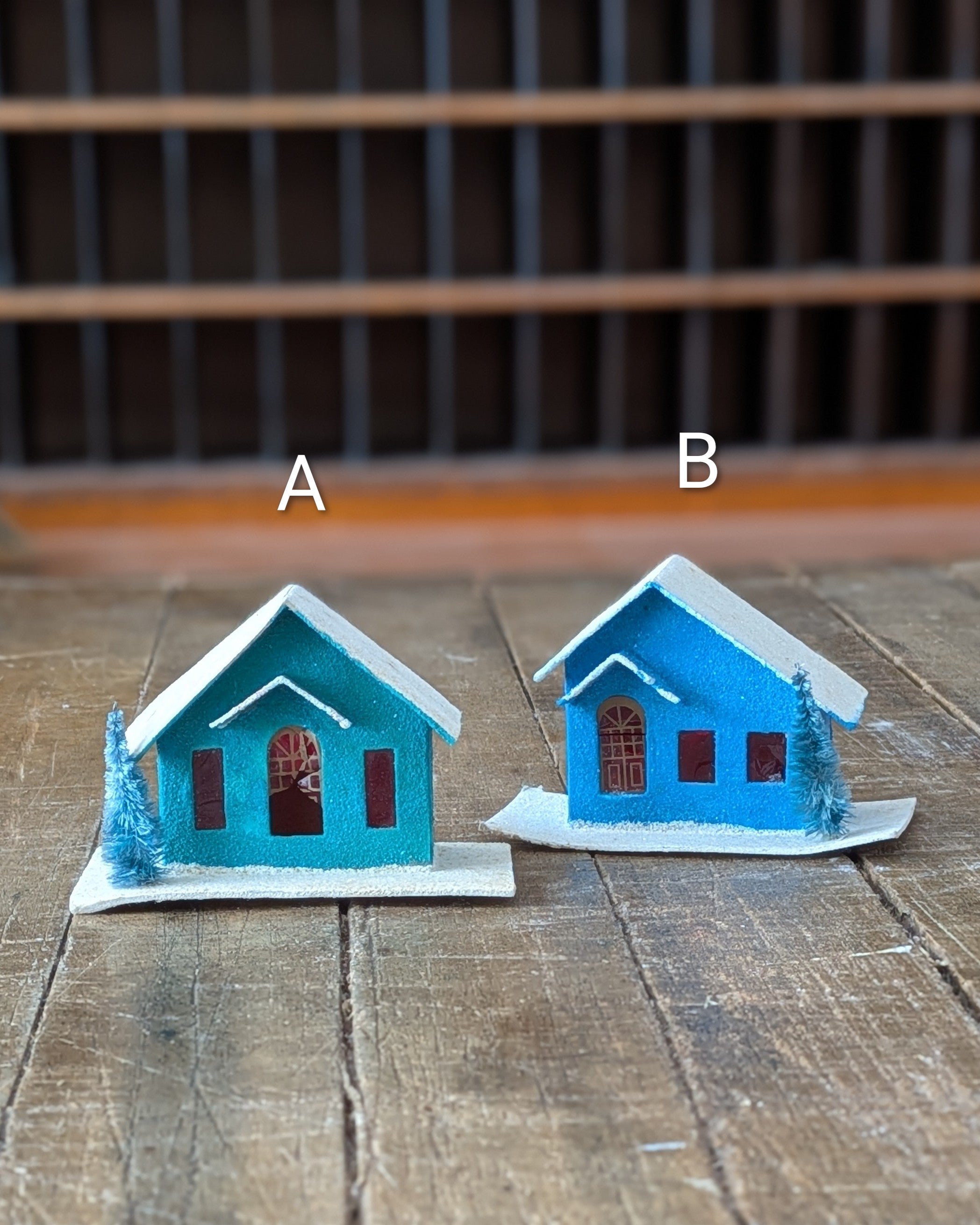 CHOICE Vintage Putz Houses