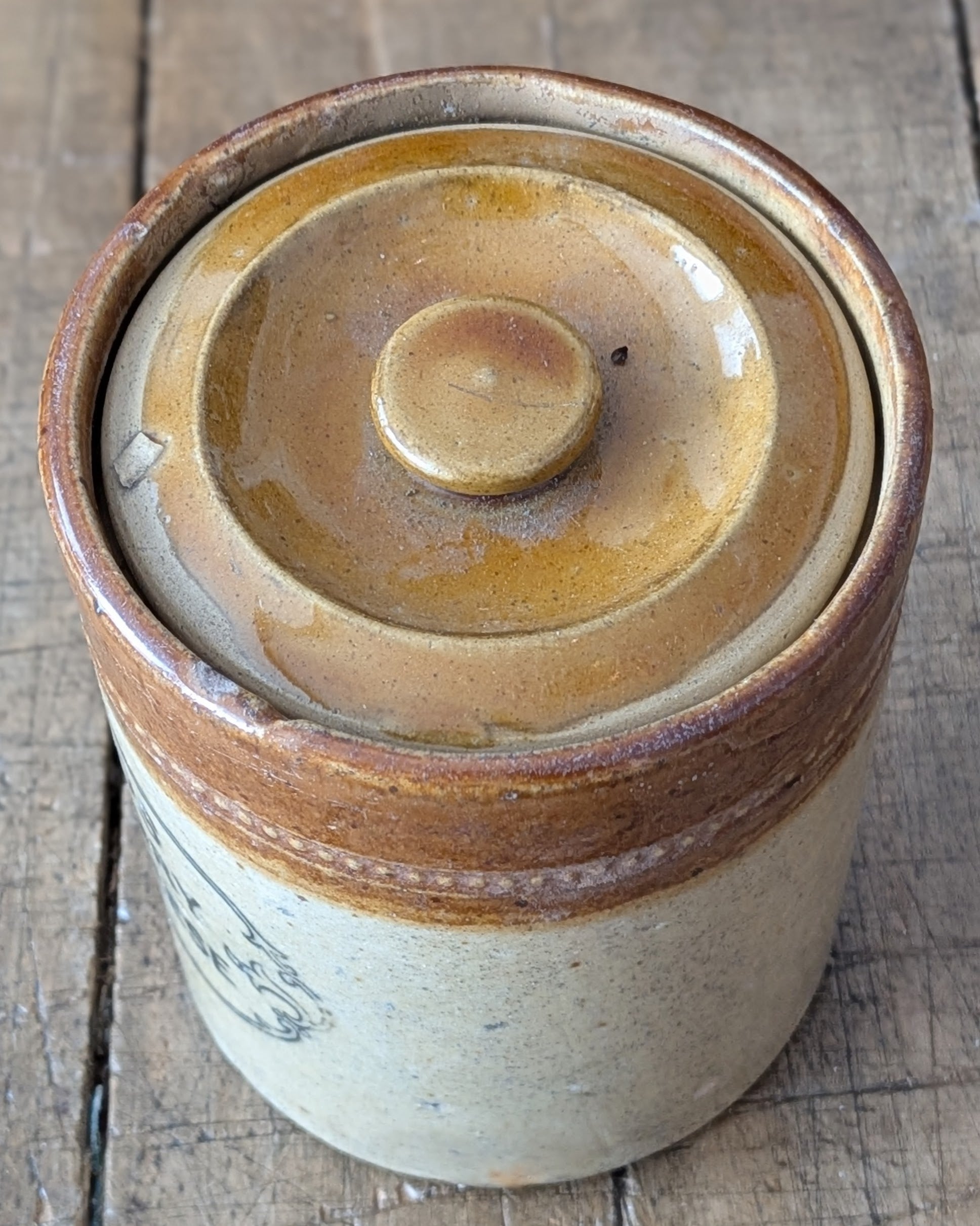 Harrods Prize Dairy Stilton Cheese Pot with Lid