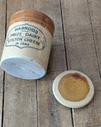 Harrods Prize Dairy Stilton Cheese Pot with Lid