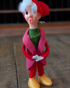 Set of 3 Vintage Caroler Ornaments