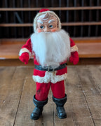Vintage 1950s Bendable Santa Doll