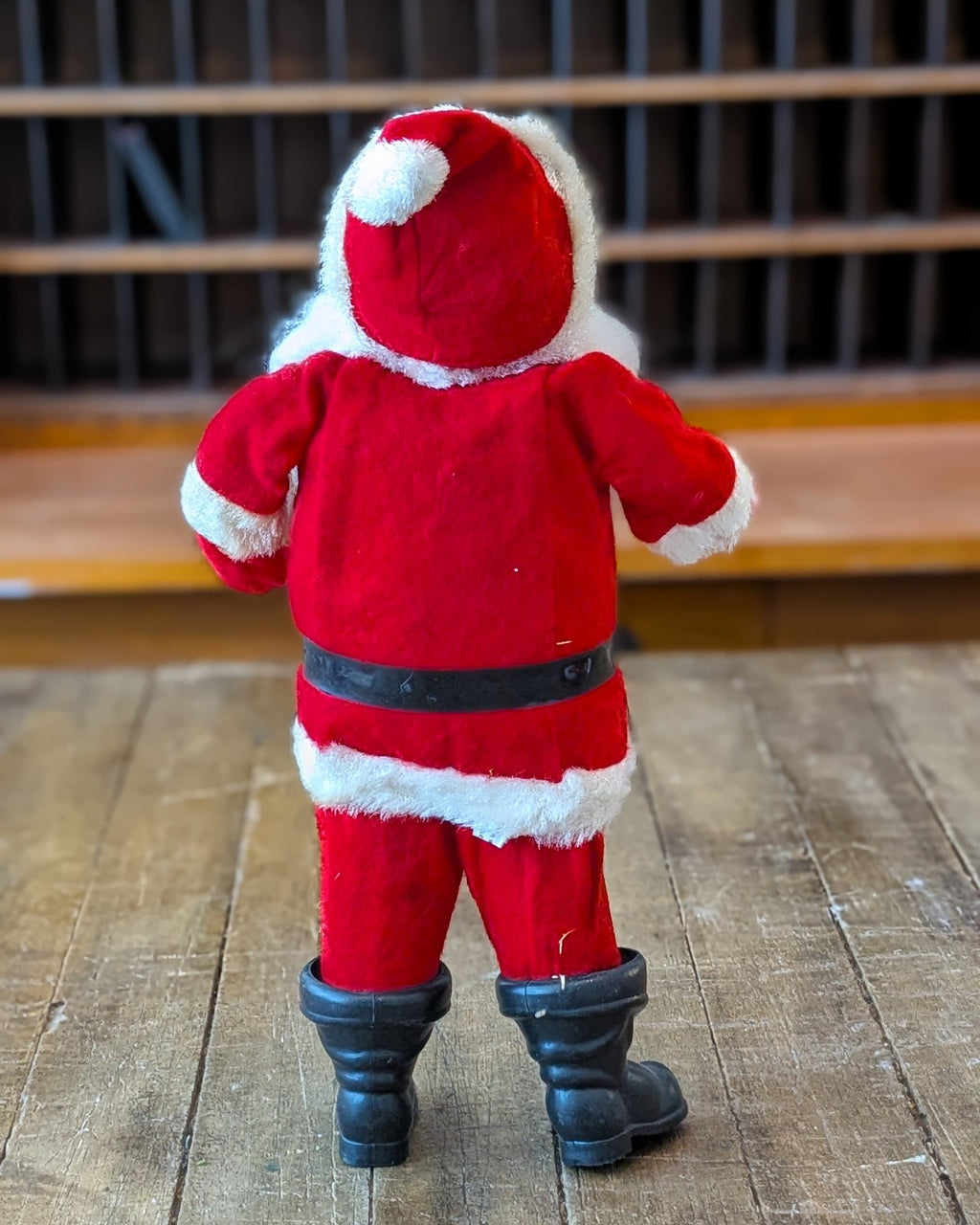 Vintage 1950s Bendable Santa Doll
