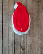Vintage Santa Head Pull-String Music Box