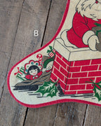 CHOICE Vintage Felt Christmas Stockings