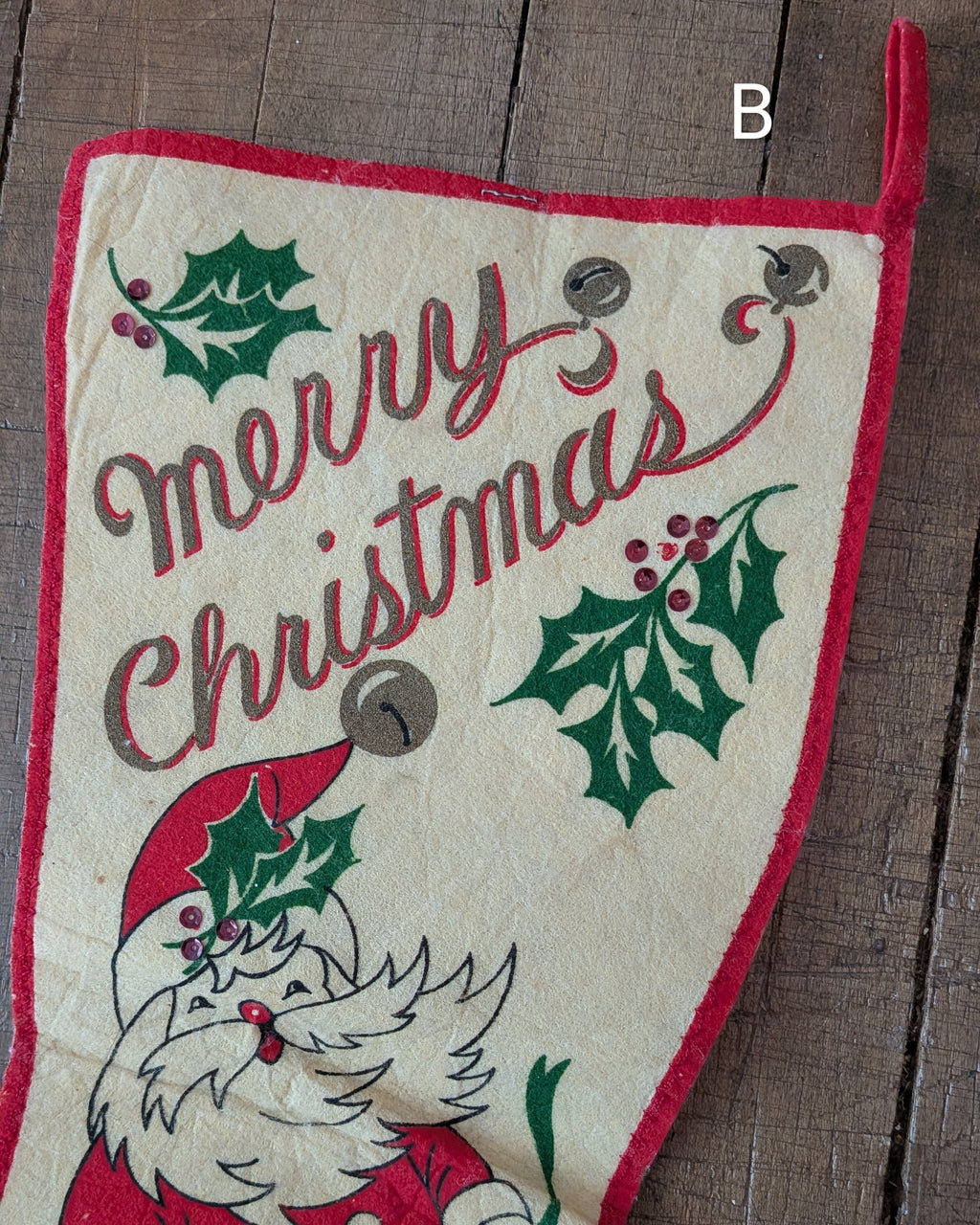 CHOICE Vintage Felt Christmas Stockings