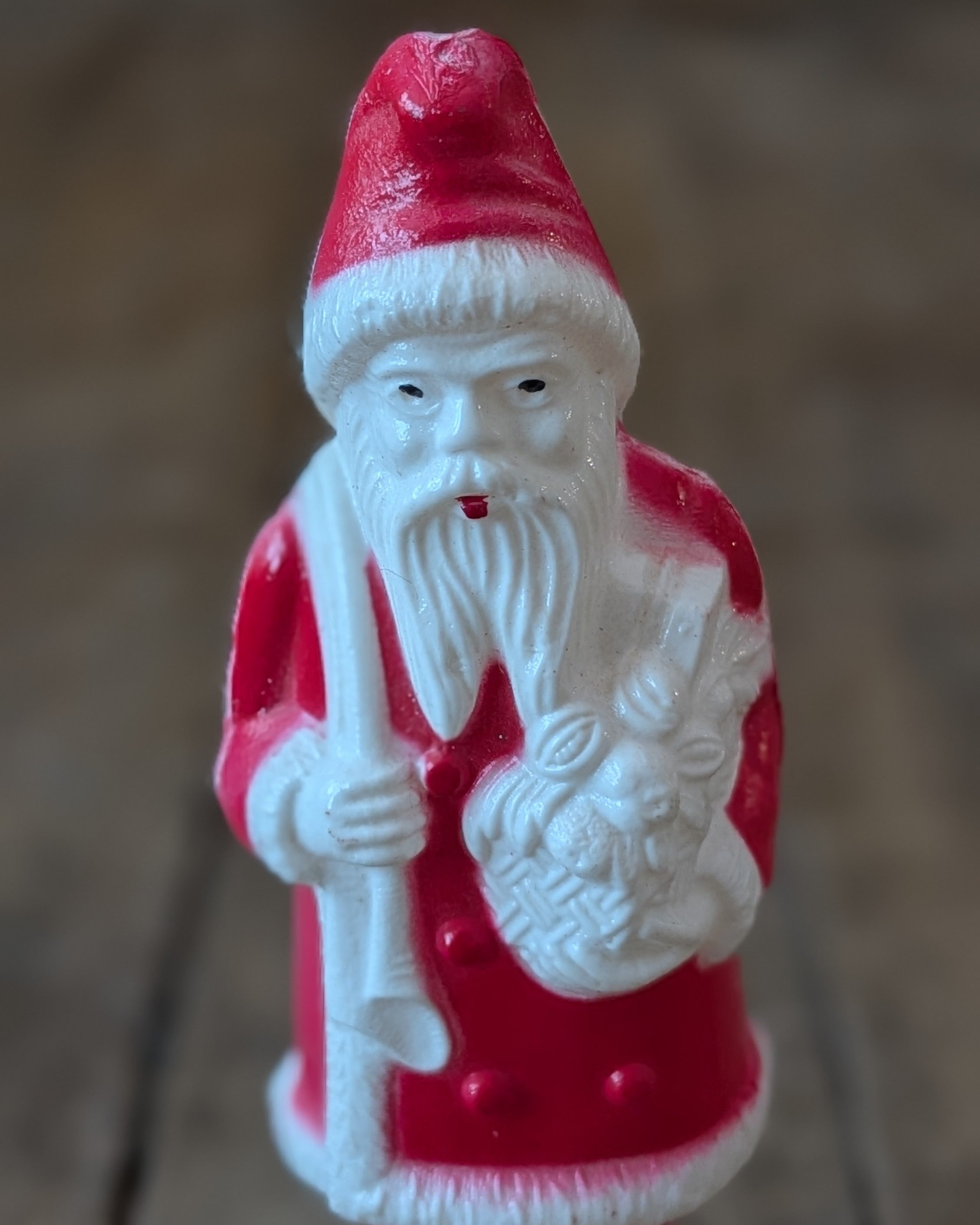 c1940s Irwin Celluloid Santa Claus Figure