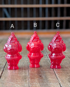 CHOICE of 3 Vintage Plastic Santa Candy Containers/Ornaments