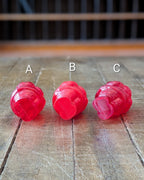 CHOICE of 3 Vintage Plastic Santa Candy Containers/Ornaments