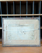 Original Wood Framed English Oil Painting c1890