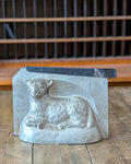 Vintage Metal Lamb Chocolate Mold