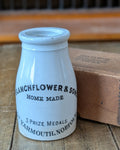 Ironstone Blanchflower & Sons Advertising Pot