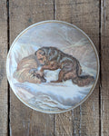 19th Century English Prattware Lidded Pot "The Snow Drift"