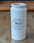Large Express Dairy Co. Lactic-Bacilli Milk Crock