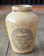 Manchester Creamery Hailwood's Pure Rich Cream Pot