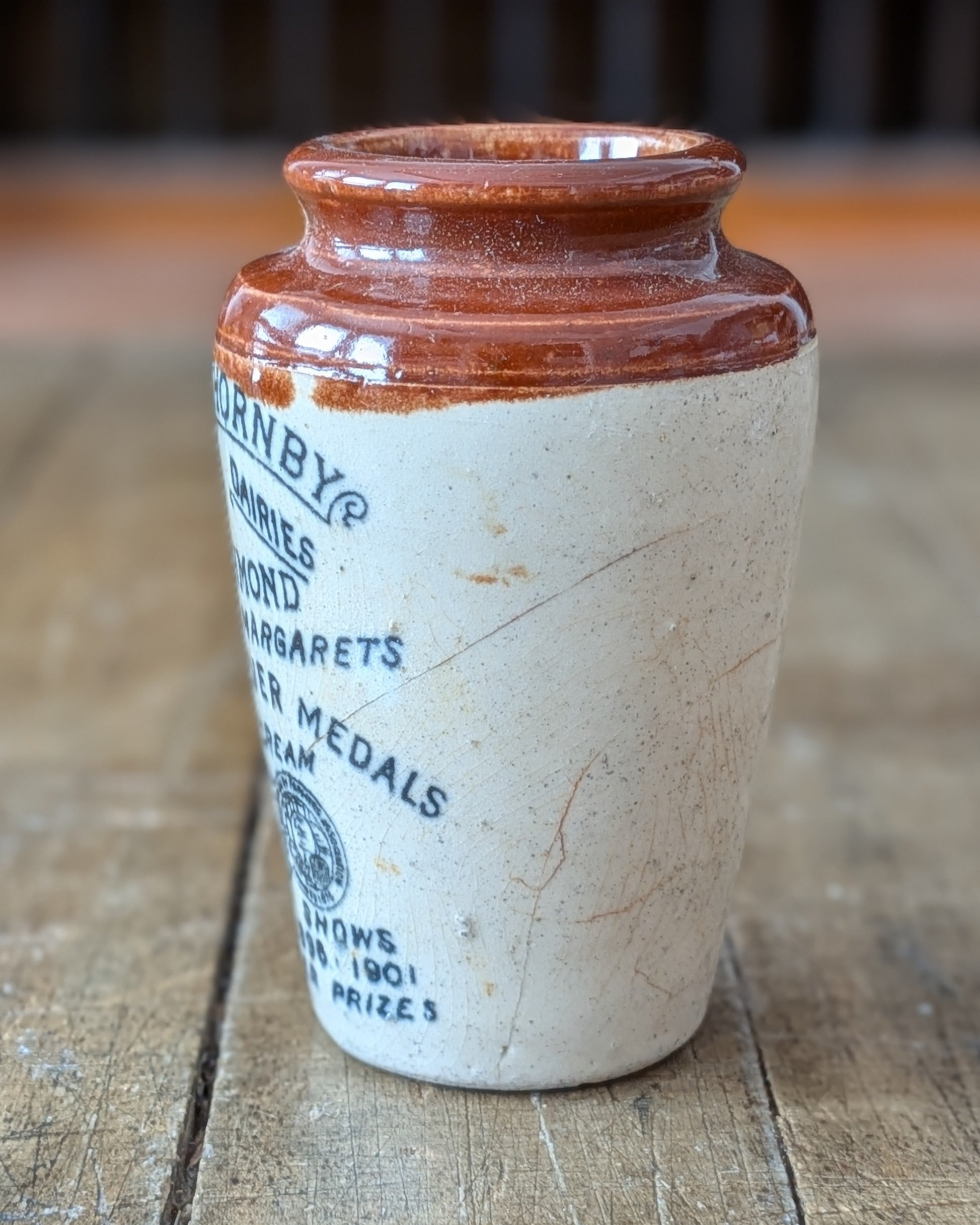 F. & H.E. Hornby Model Dairies Cream Pot