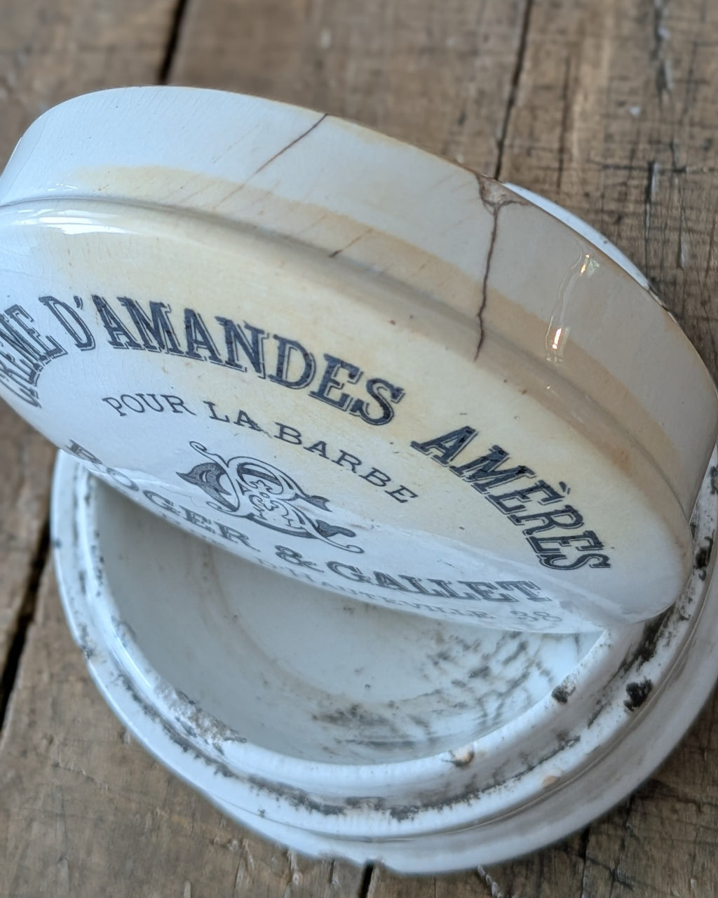 Roger & Gallet Shaving Cream Pot Paris