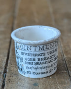 Holloway's Ointment Pot, c1867-1880