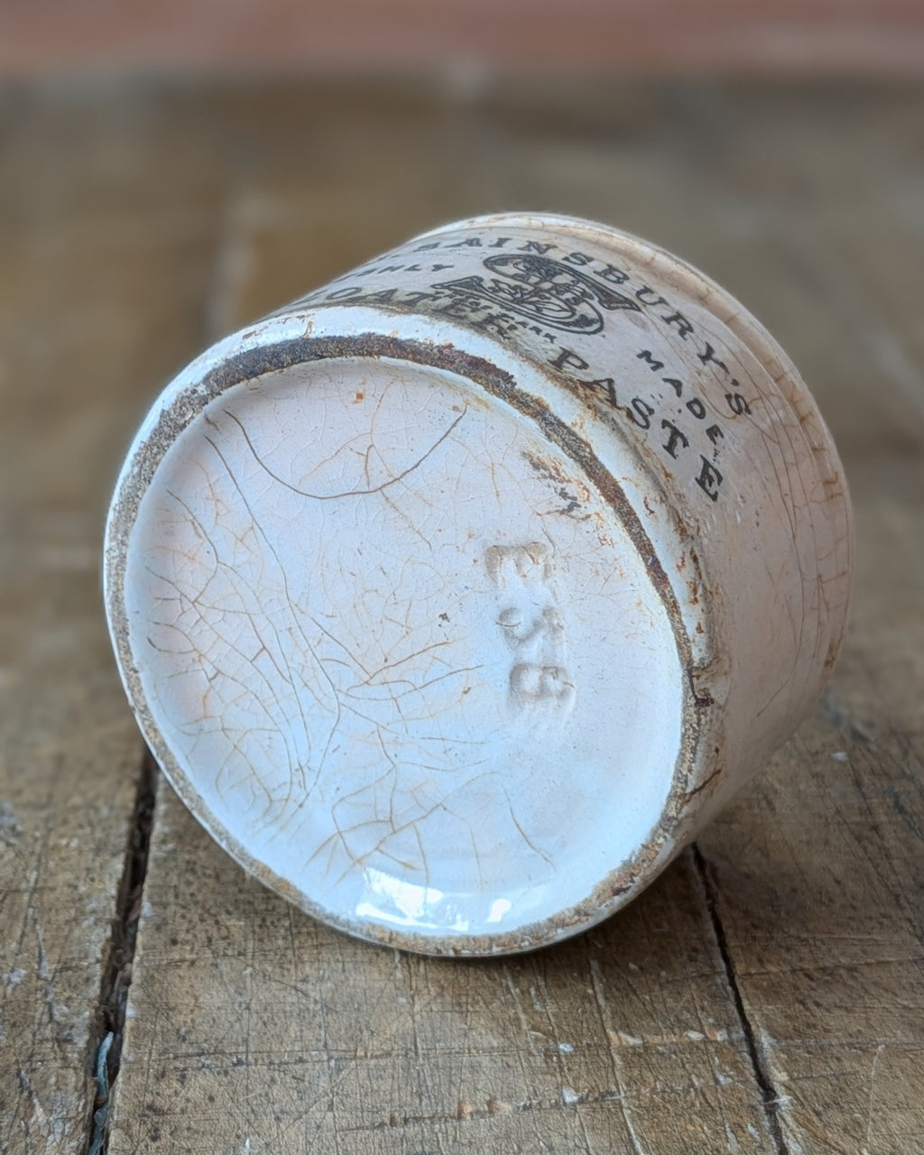 J. Sainsbury's Bloater Paste Pot