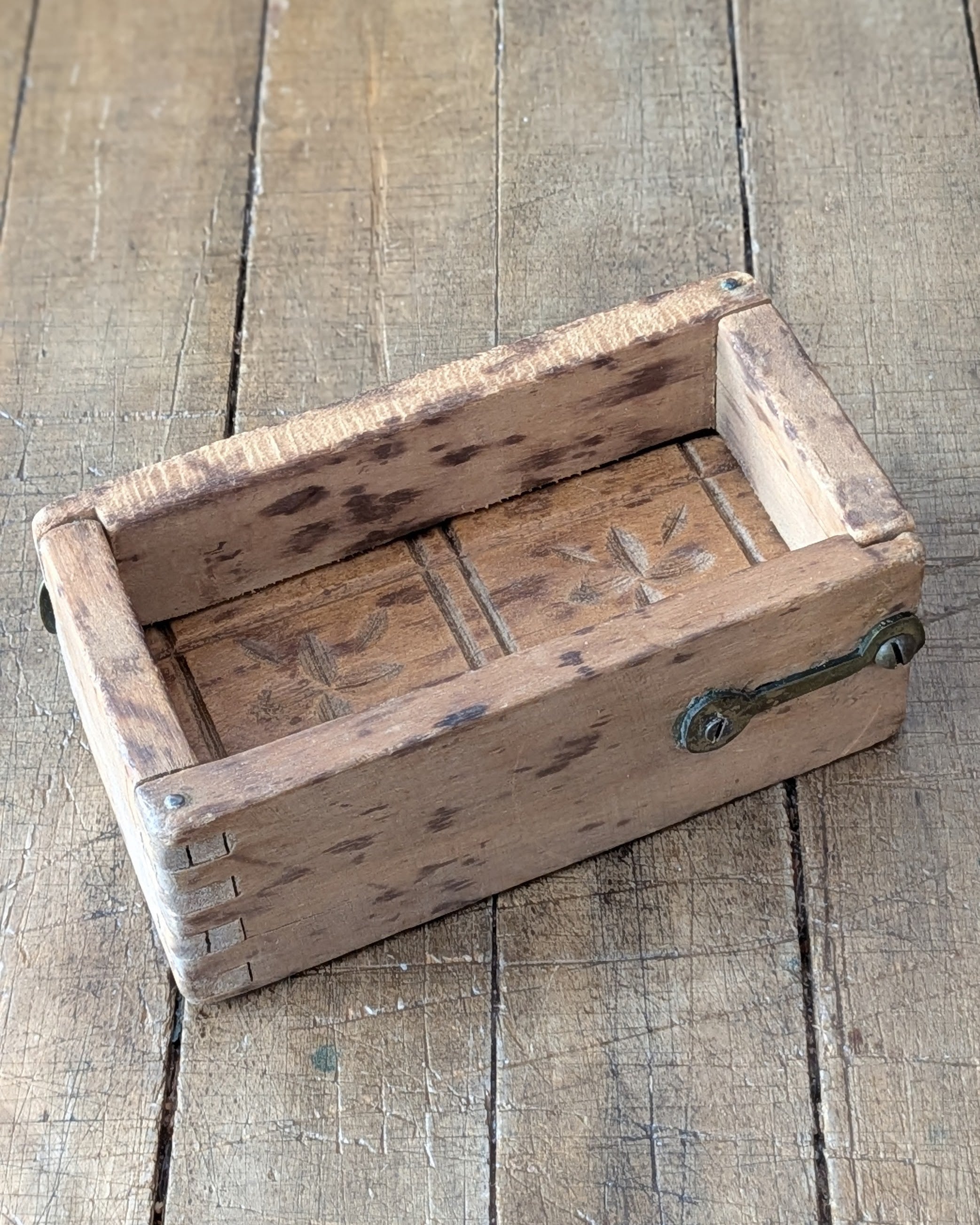 Antique Wooden Butter Mold