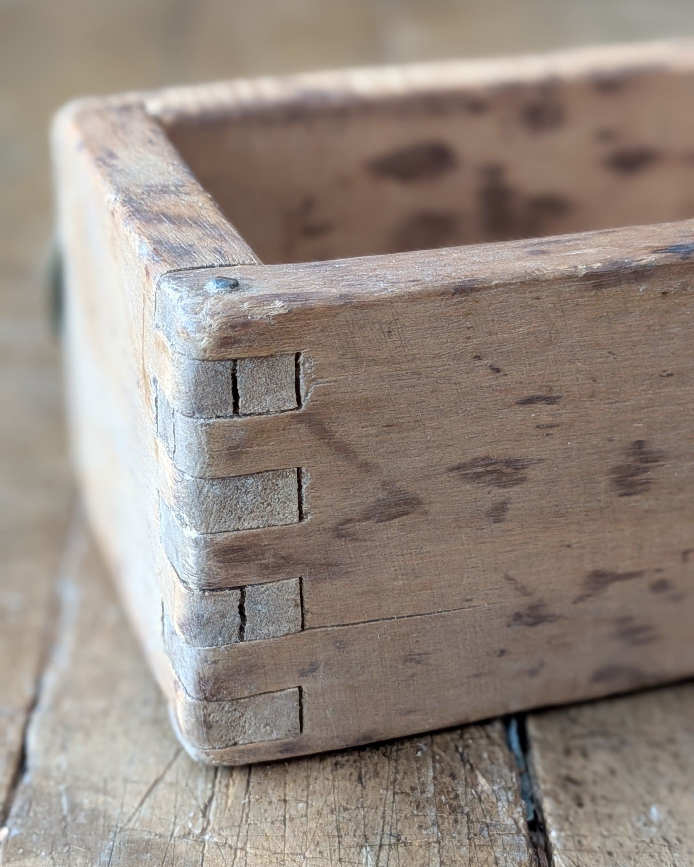 Antique Wooden Butter Mold