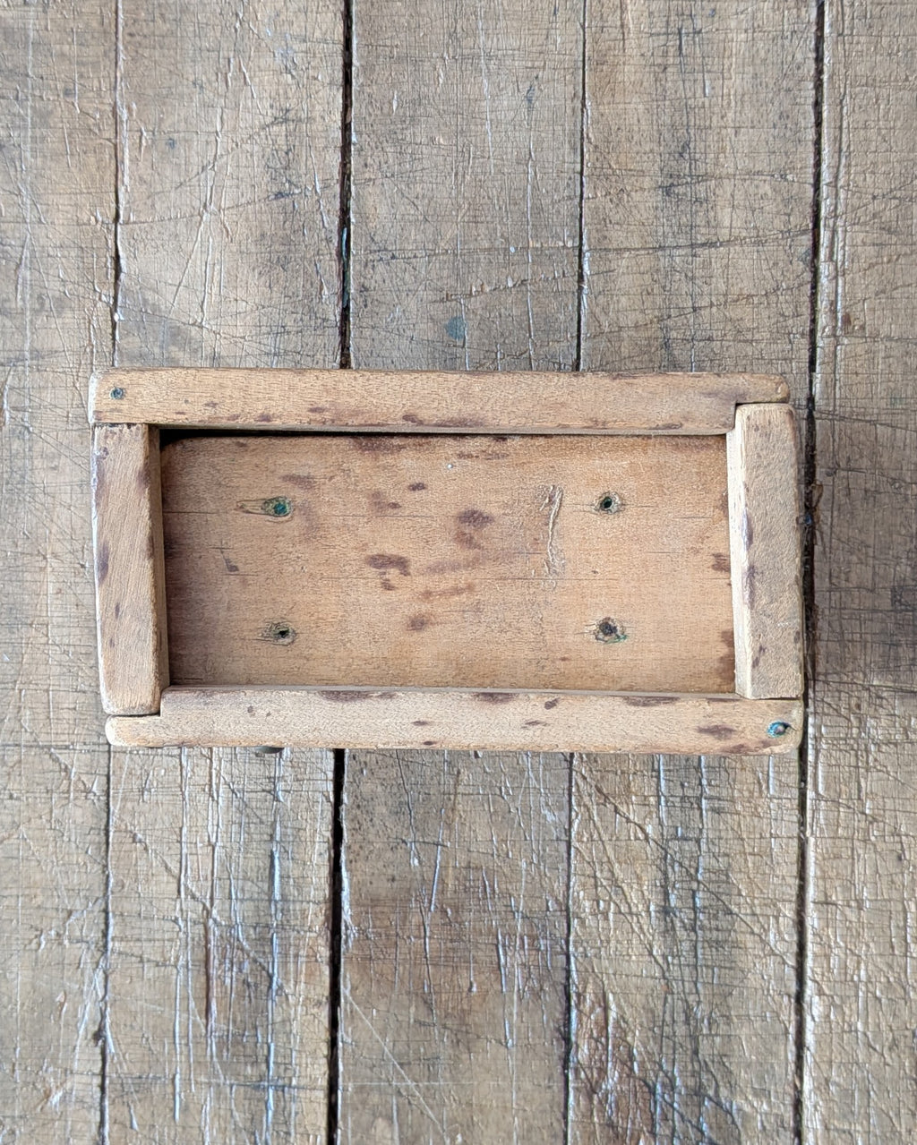 Antique Wooden Butter Mold