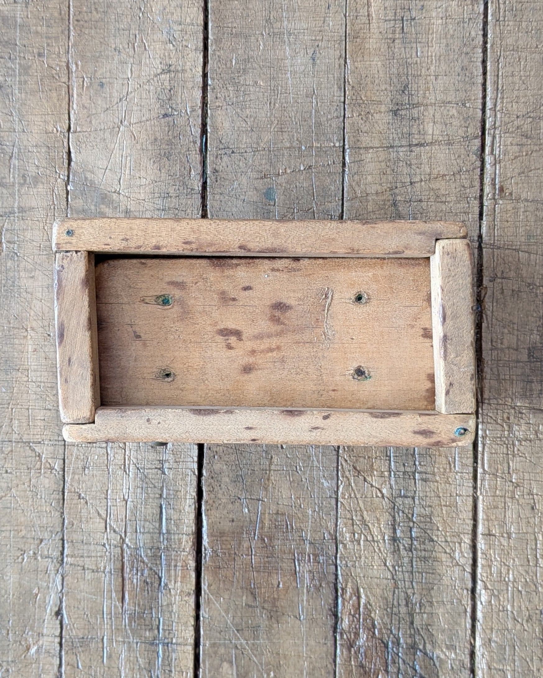 Antique Wooden Butter Mold