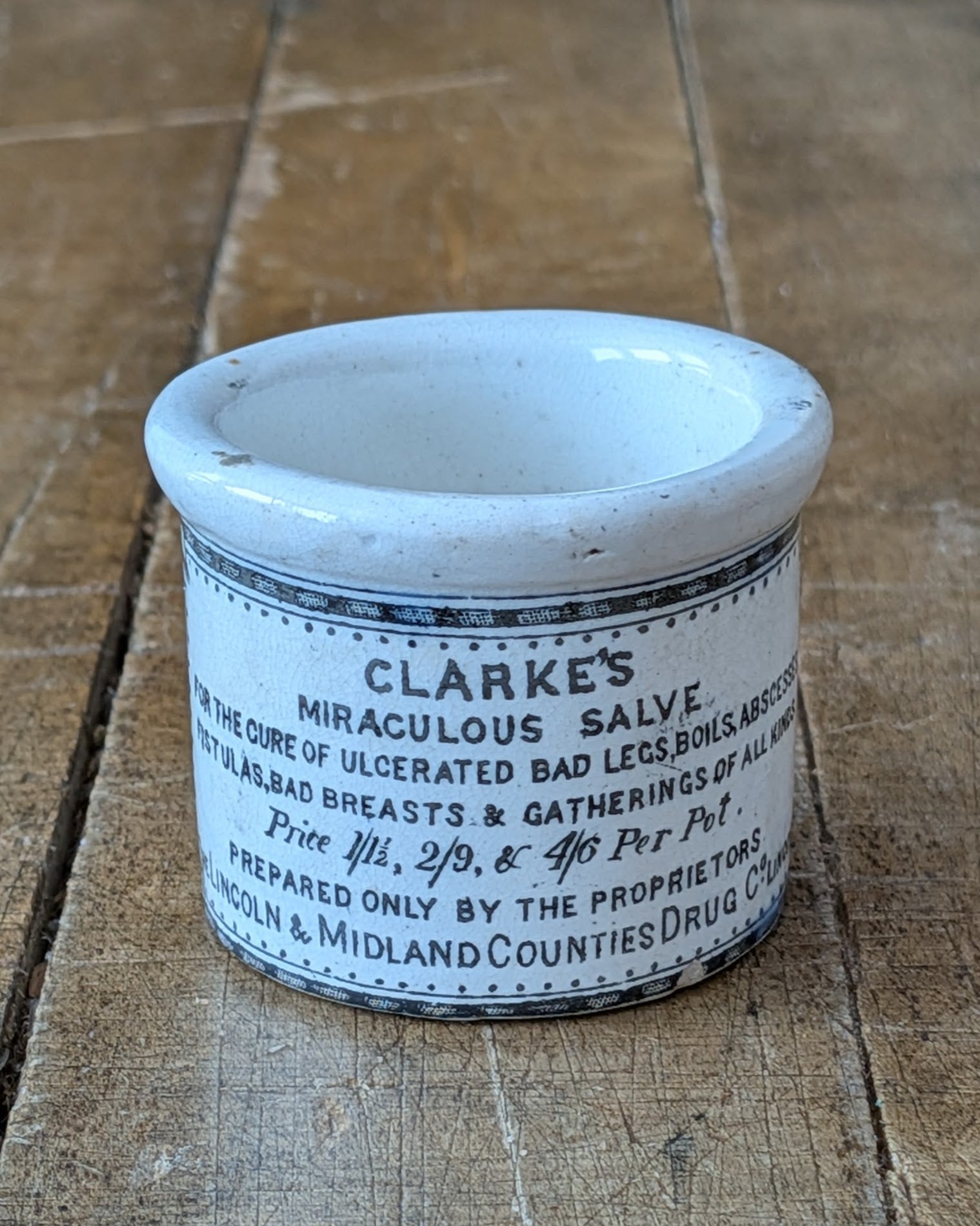 Victorian-era Clarke's Miraculous Slave Pot