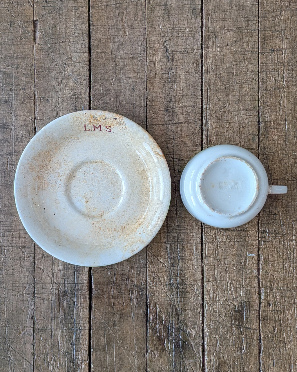 LMS (London, Midland & Scottish) Railway Catering Ware Cup & Saucer
