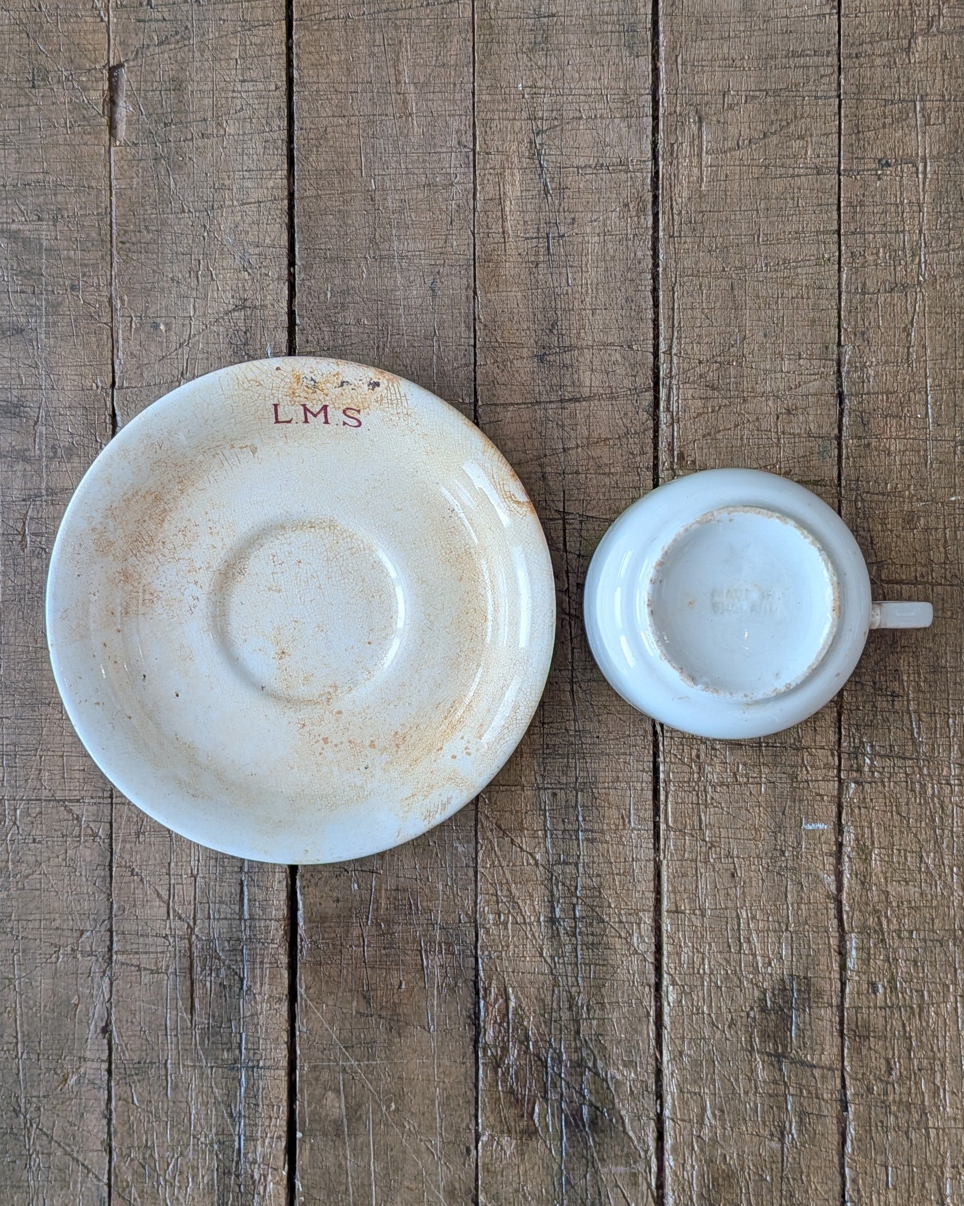 LMS (London, Midland & Scottish) Railway Catering Ware Cup & Saucer