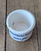 Antique 19th-Century Poor Man's Friend Cure-All Salve Advertising Pot