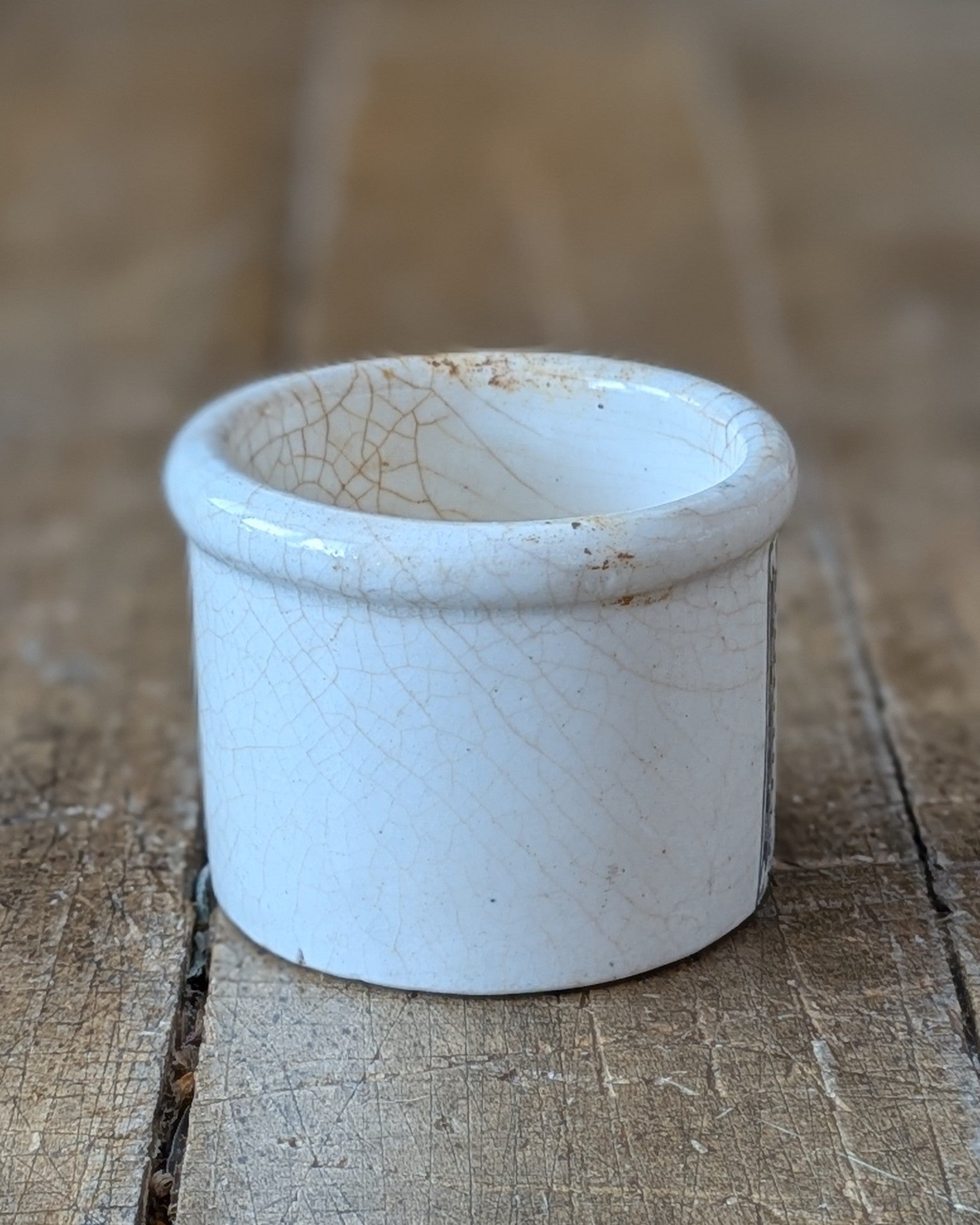 Victorian-era Clarke's Miraculous Salve Pot
