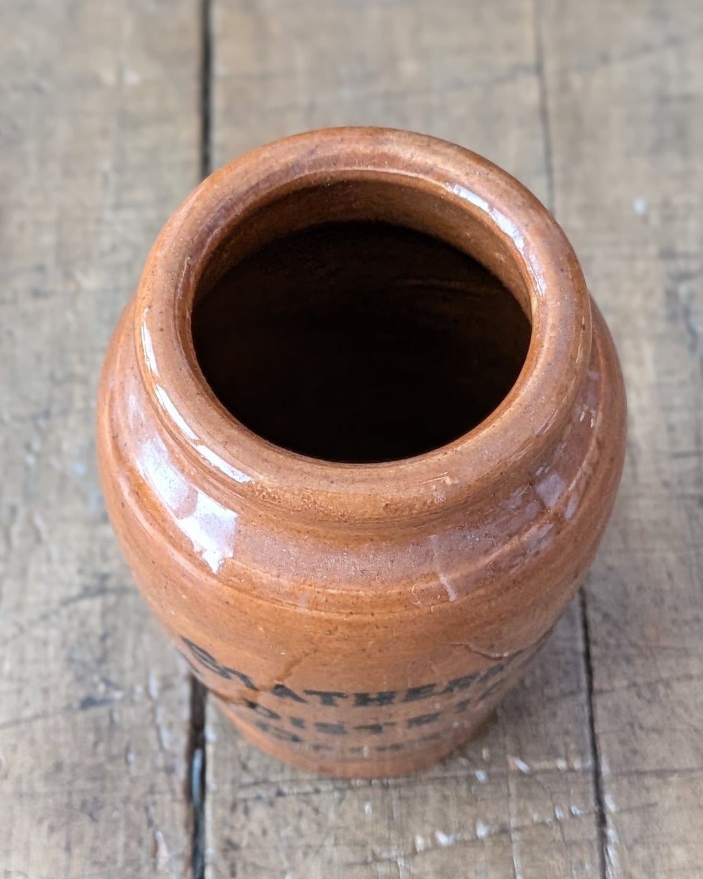 Rare Strathern & District Dairy Stoneware Cream Pot