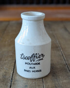 Escoffier Moutarde Aux Fines Herbes Mustard Pot