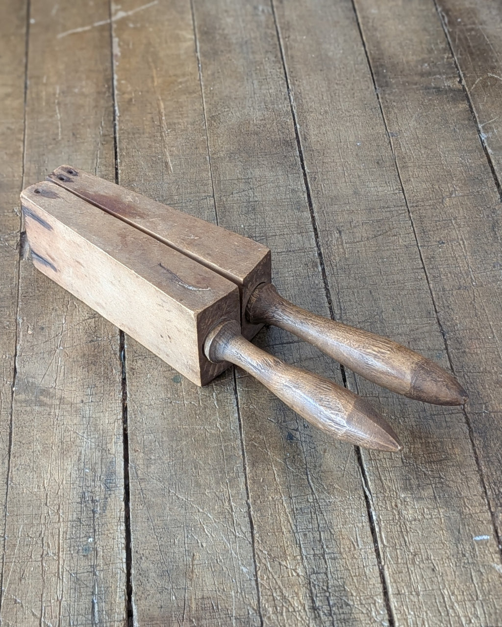 Antique Primitive Wooden Lemon Squeezer