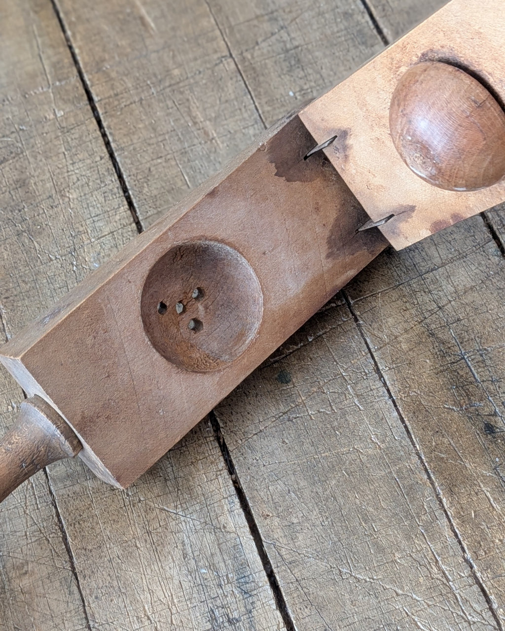 Antique Primitive Wooden Lemon Squeezer