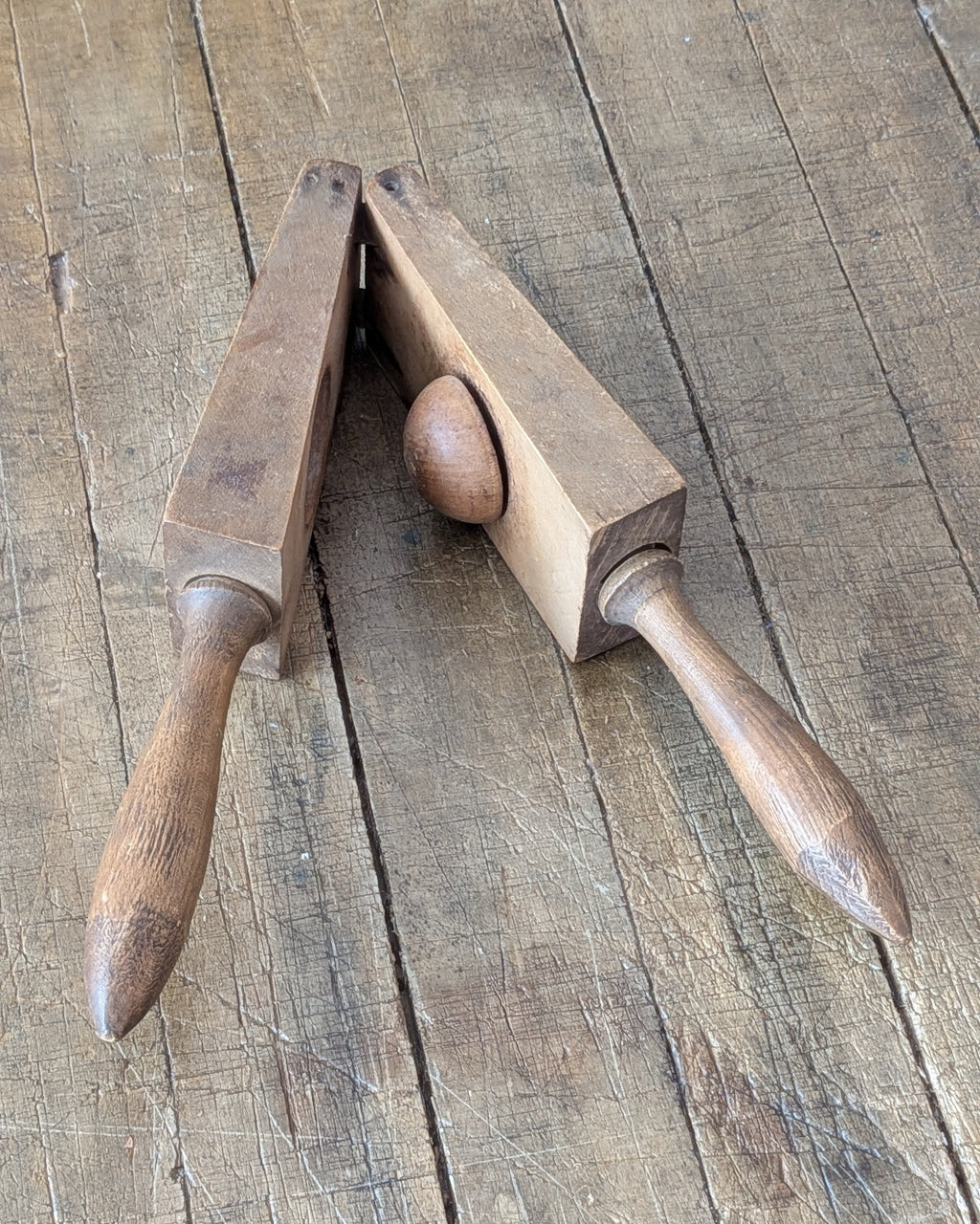 Antique Primitive Wooden Lemon Squeezer