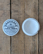 Ironstone Savars Cherry Tooth Paste Lidded Pot