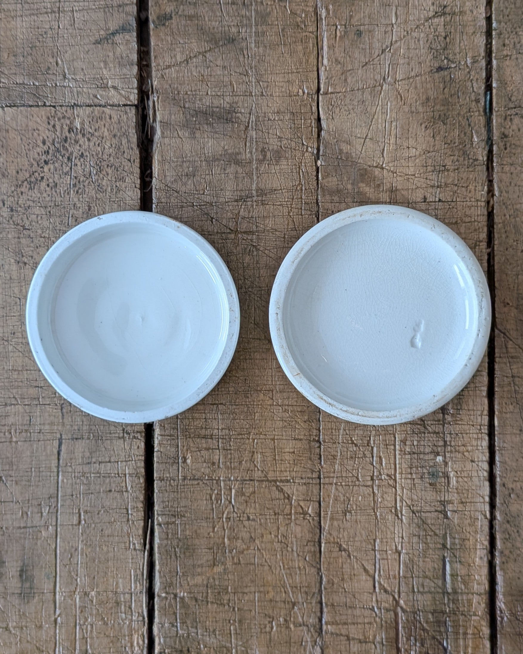 Ironstone Savars Cherry Tooth Paste Lidded Pot