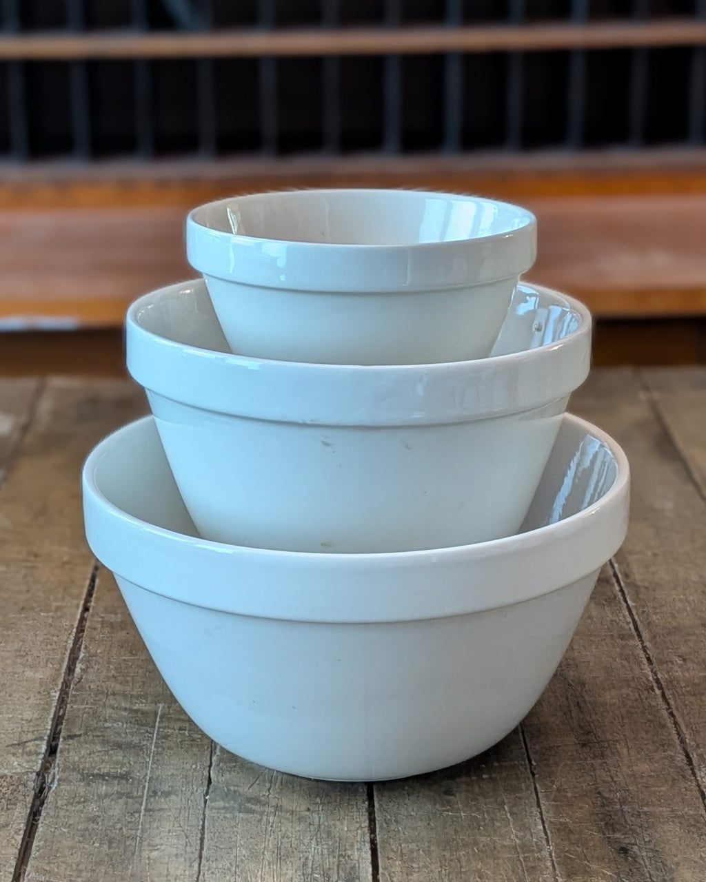 Set of 3 Nesting Mason Cash Pudding Bowls