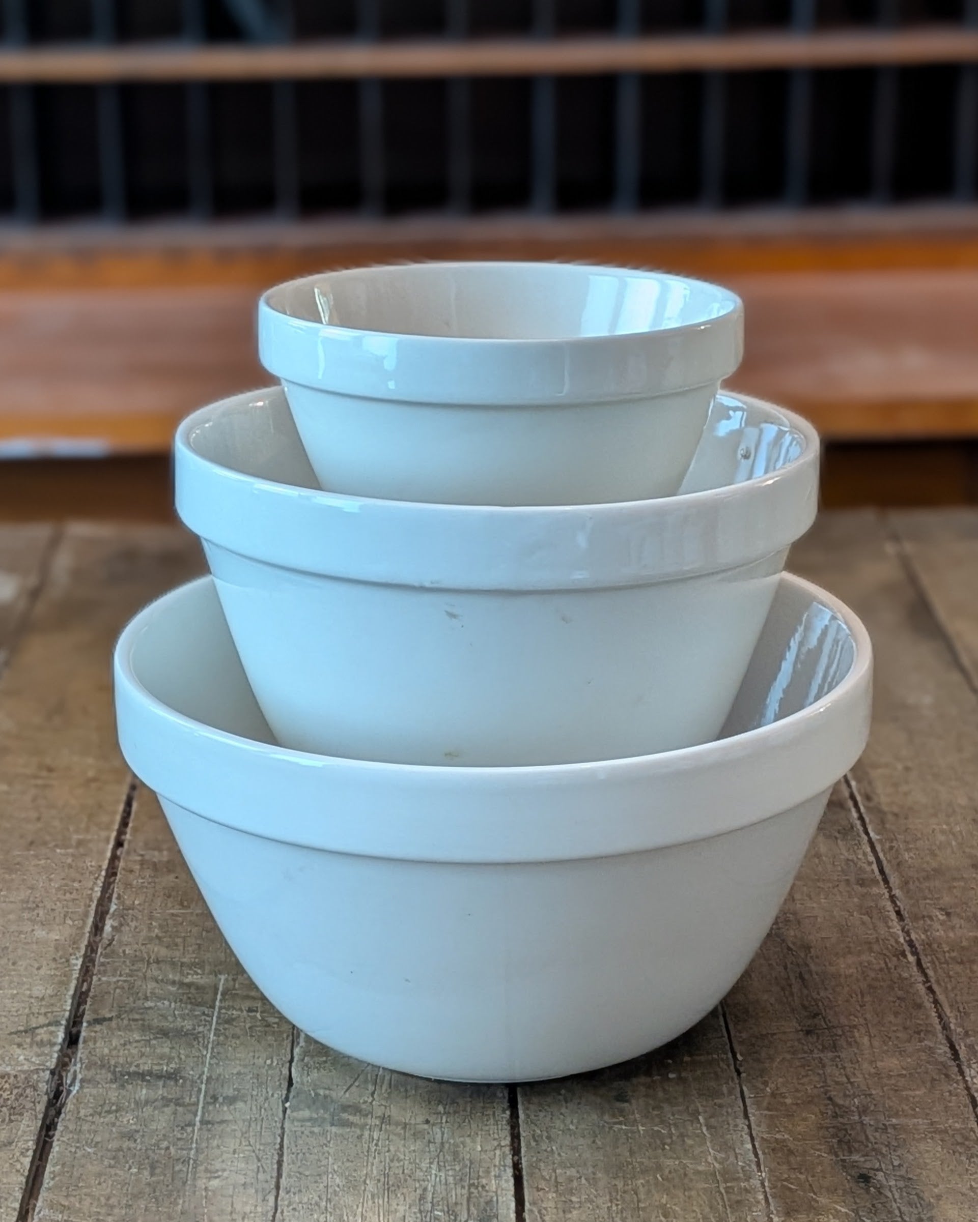Set of 3 Nesting Mason Cash Pudding Bowls