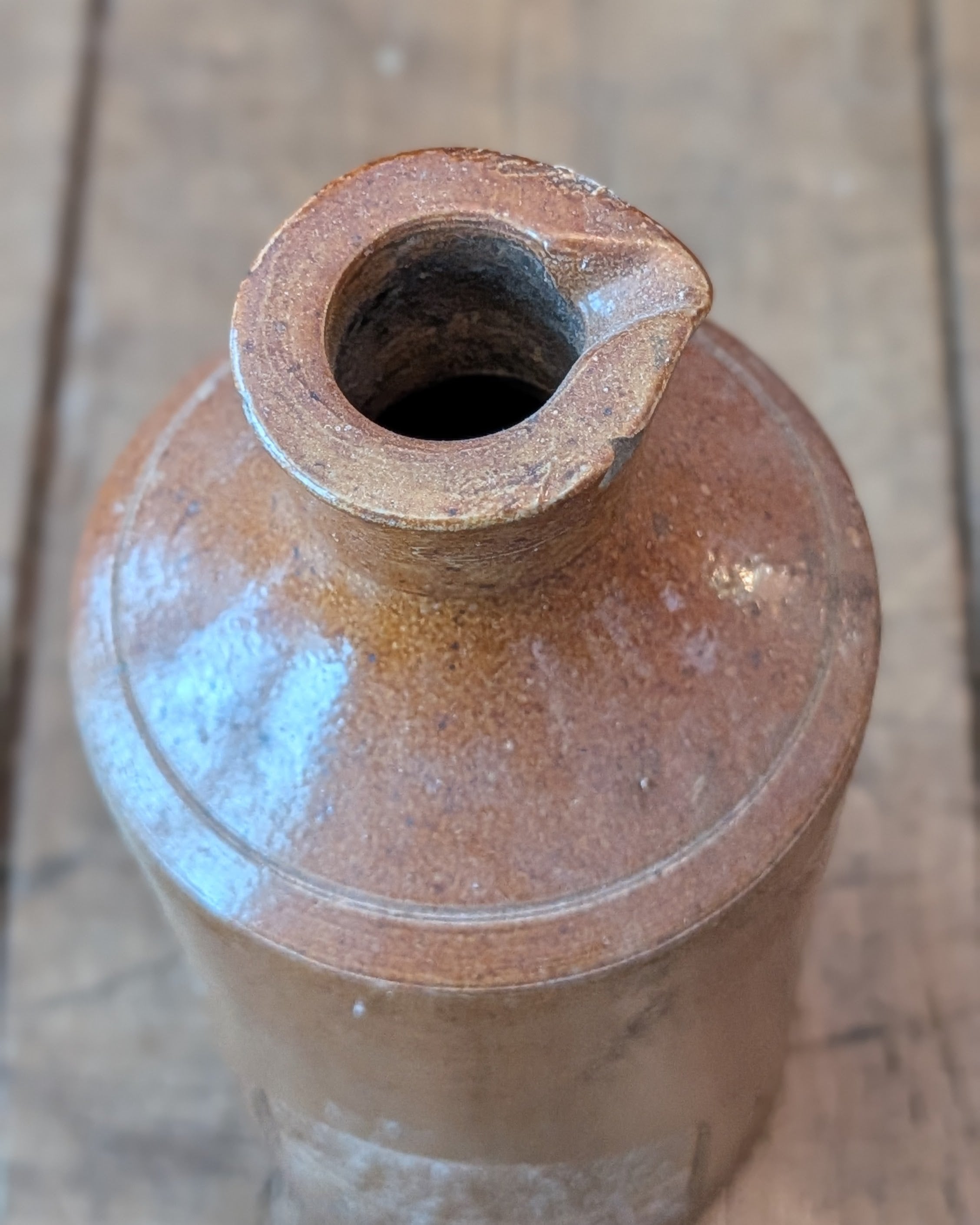 Set of 3 Stoneware Master Ink Bottles