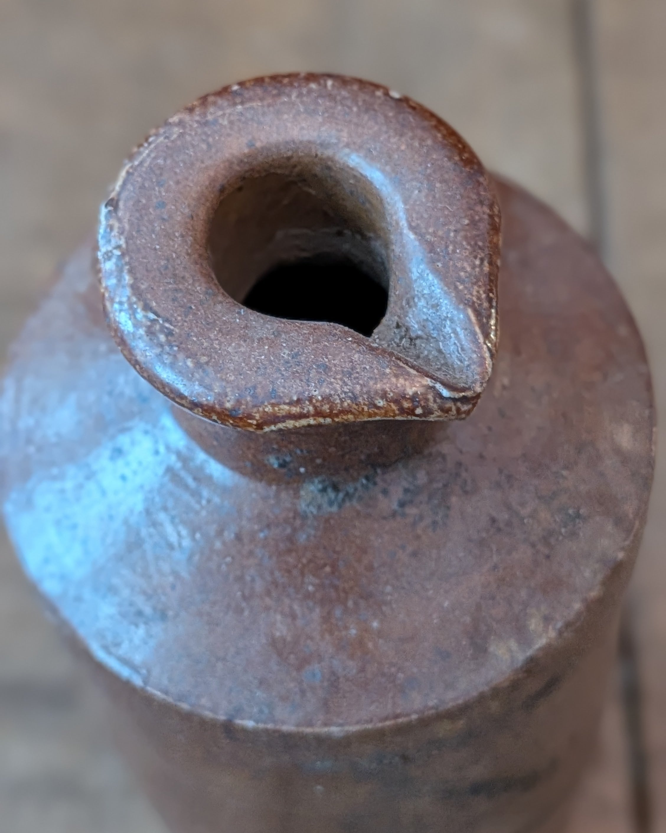 Set of 3 Stoneware Master Ink Bottles