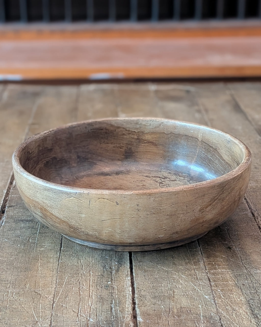 c1880 Elm Wooden Bowl