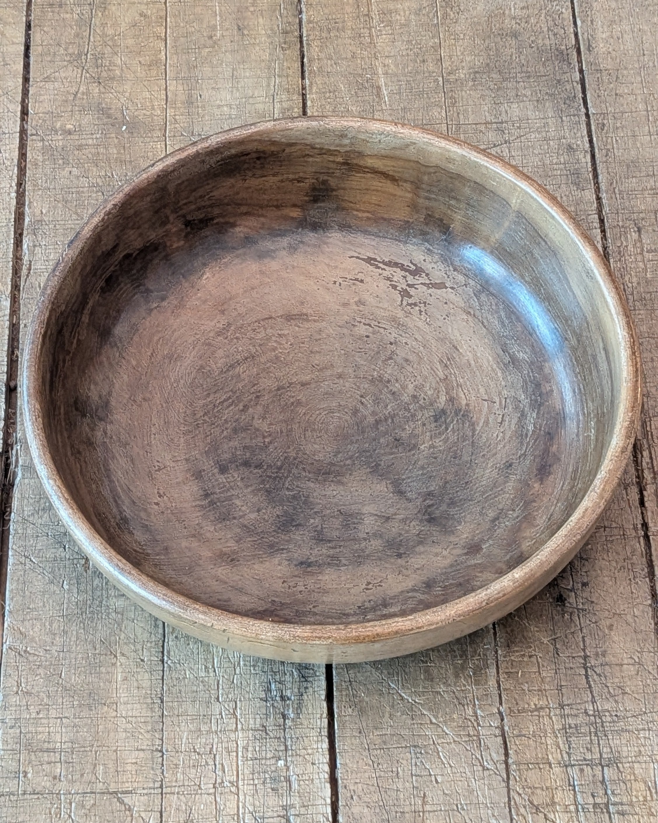 c1880 Elm Wooden Bowl