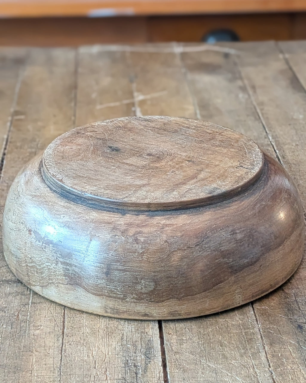 c1880 Elm Wooden Bowl