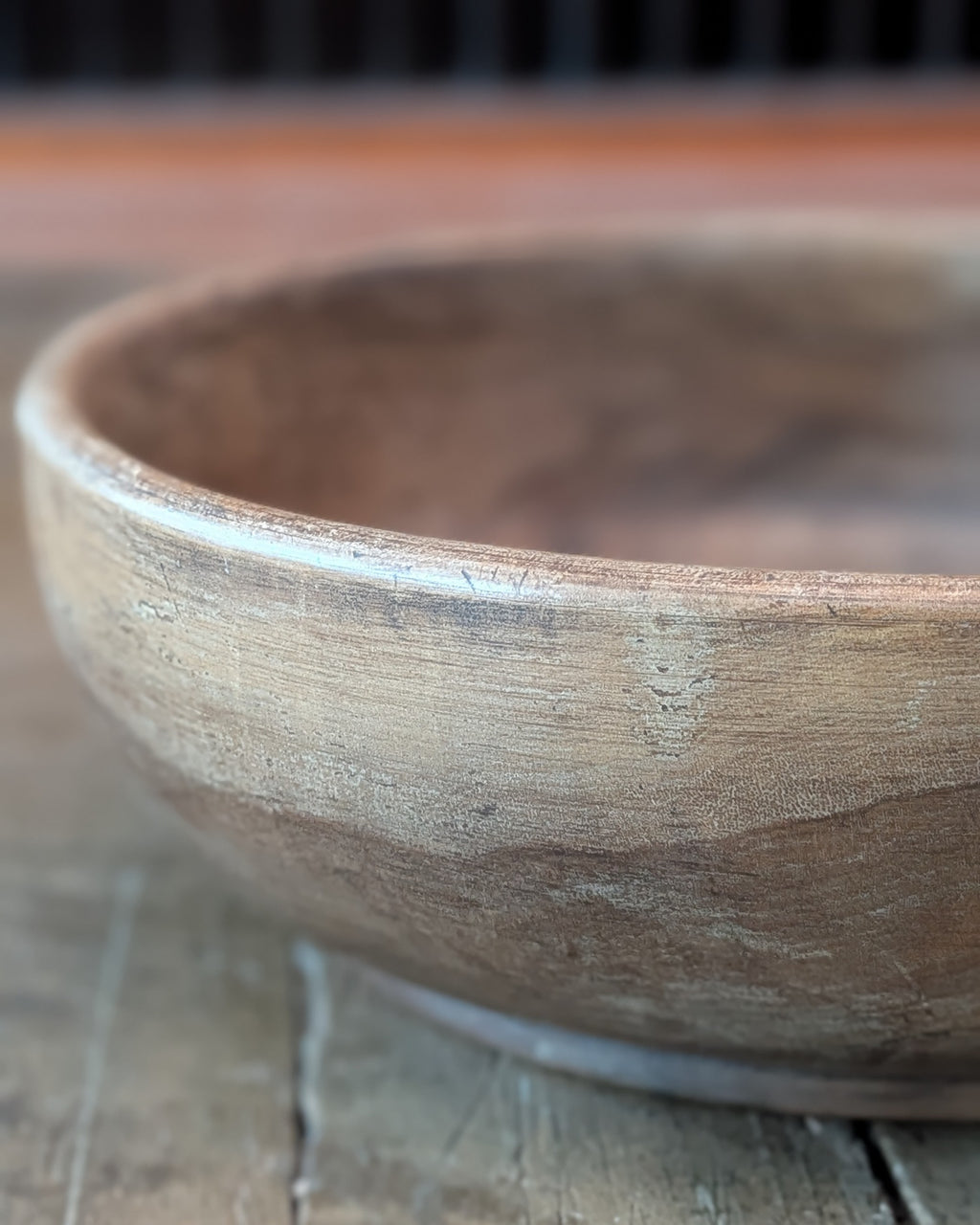 c1880 Elm Wooden Bowl