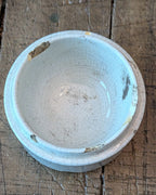 Victorian-era Ironstone Cold Cream Lidded Advertising Pot