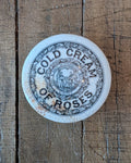Victorian Army & Navy Cold Cream of Roses Lidded Advertising Pot